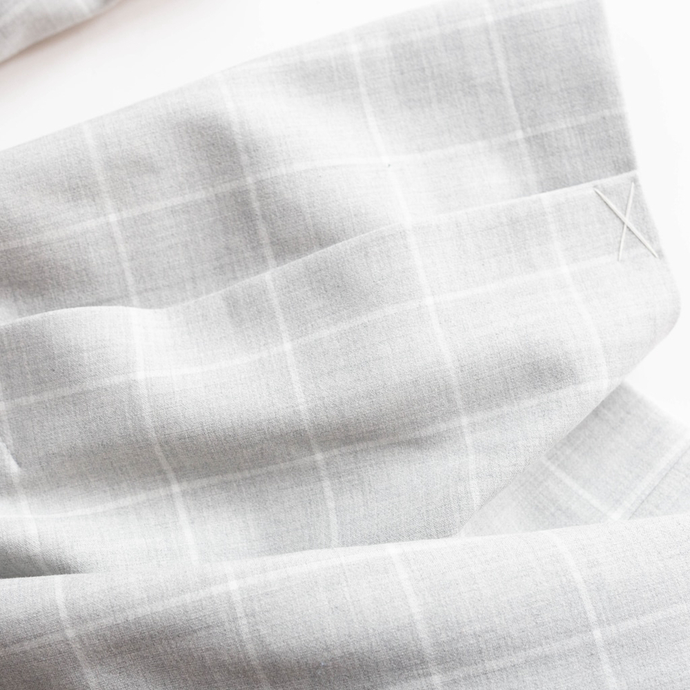 NWT Lauren Ralph Lauren Gingham Crepe Reefer Coat - Size S - Picture 12 of 13